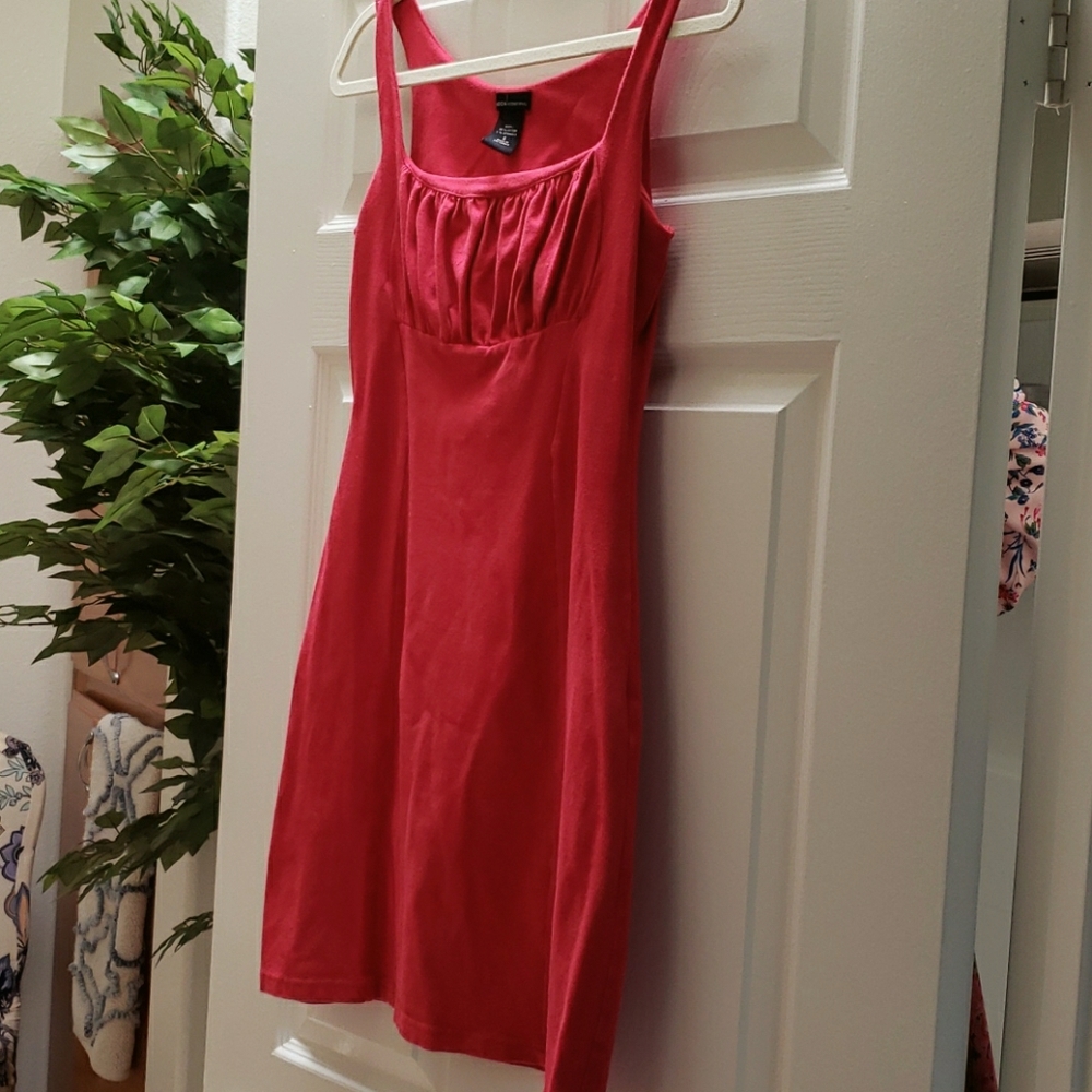 Red dress